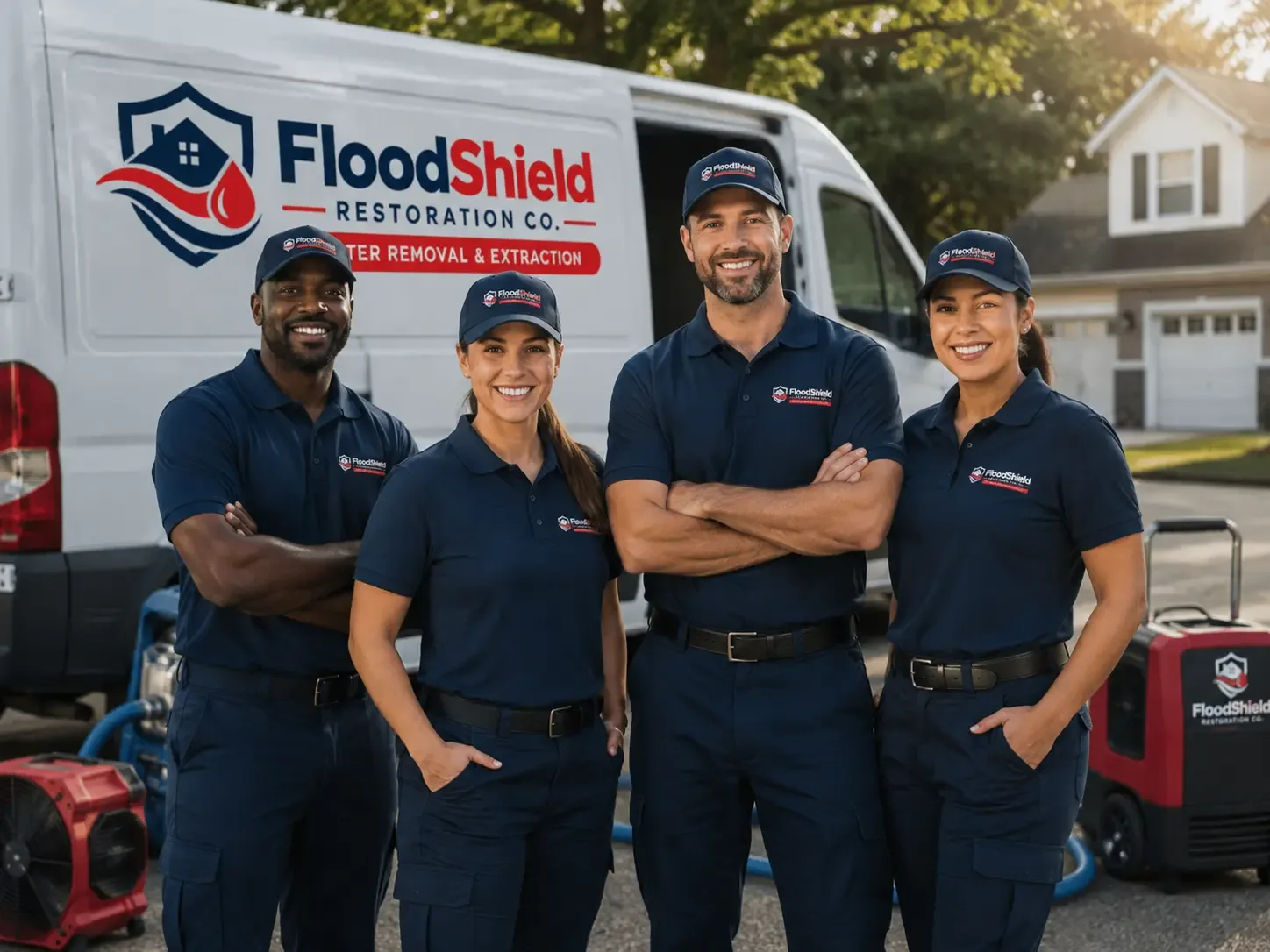 Flood Damage Restoration company in Gann Valley, SD